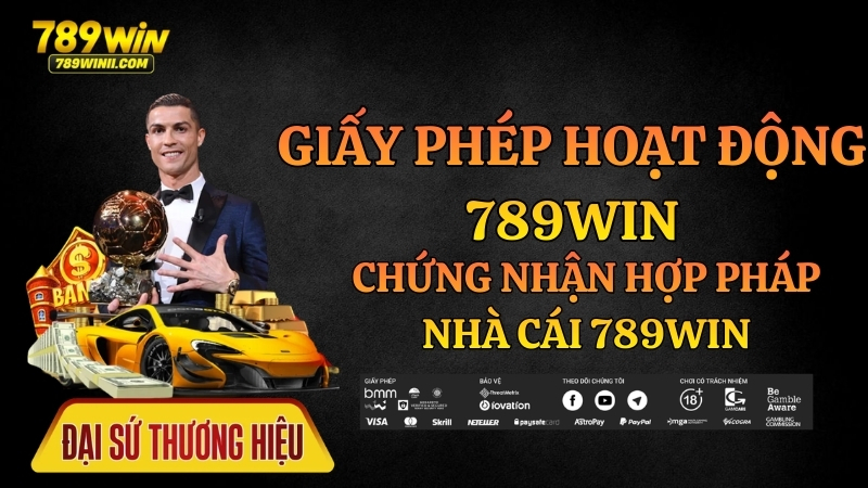 Giấy phép hoạt động của 789WIN - Curacao eGaming & Tiêu Chuẩn Bảo Mật Nhà Cái